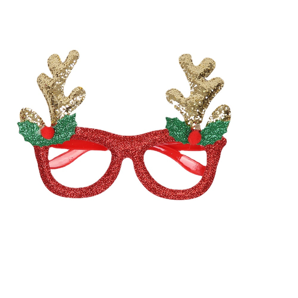 Wholesale Christmas Plastic Party Decoration Supplies Rainbow Glasses